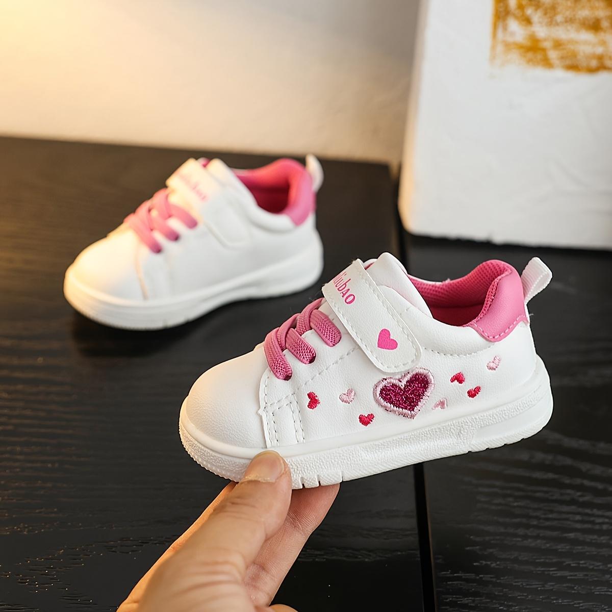 Breathable and Comfortable Soft-soled Toddler Shoes, Suitable Boys and Girls as First Walker Shoes, Anti-kick Toddler Shoes with Hook-and-loop Fasteners, Children Aged 1-3. -soled Baby Shoes, Toddler Girls' Shoes, Boys' Shoes
