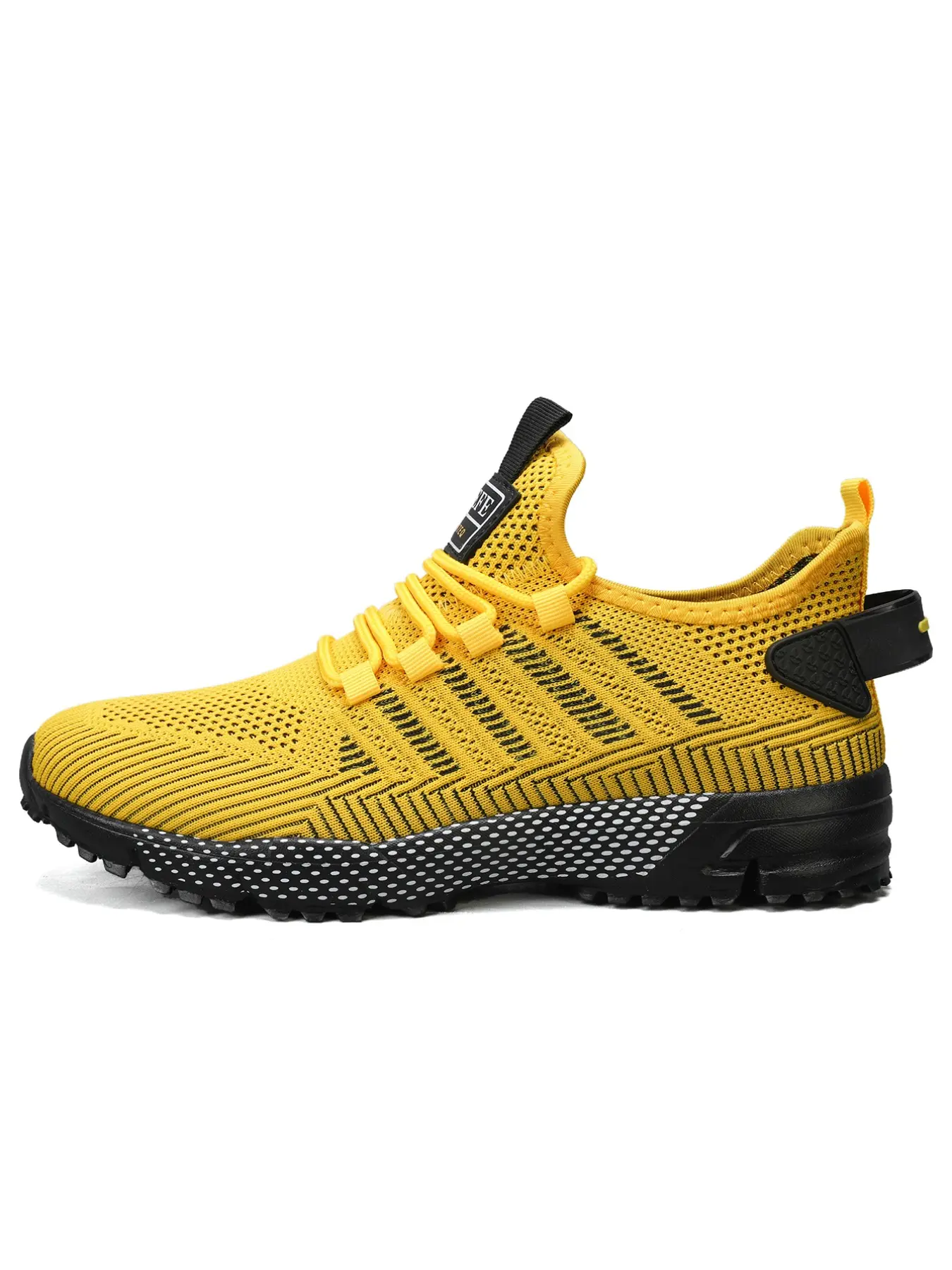 Mens Lightweight Knit Casual Training Sneakers Full Air Cushion Shock Absorbing Athletic Walking Gym Training Shoes