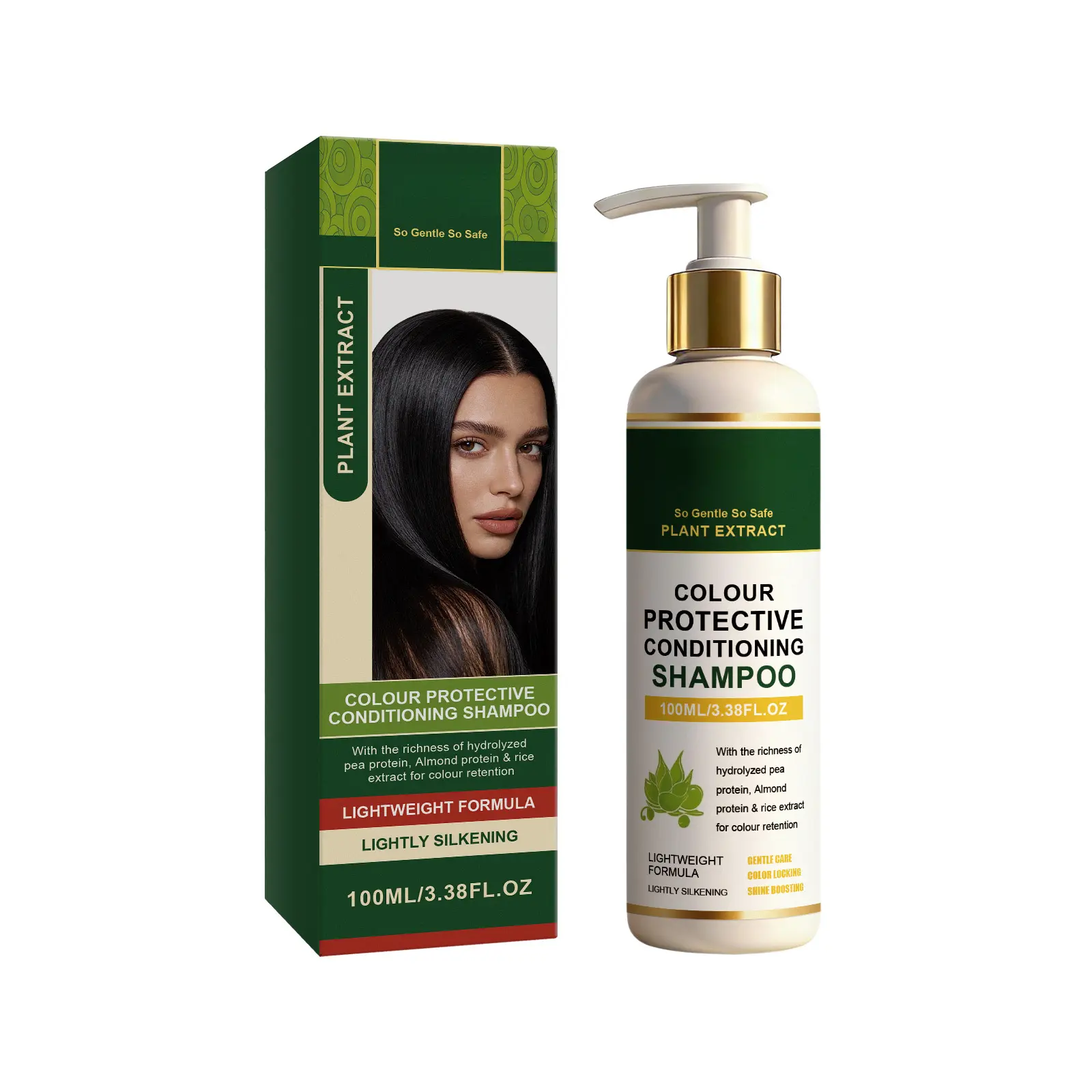 Moisturizing Shampoo – Gentle Hair Cleanser for Smooth, Lightweight and Shiny Hair Care