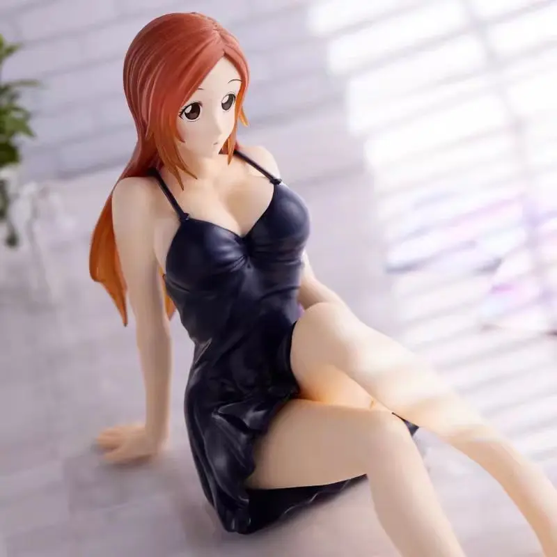 Inoue Orihime Model Figure, Relaxing Time Anime Handmade Desktop Decoration, Secondary Dimensional Animation Collectible Item, Collectible Figure Ornament