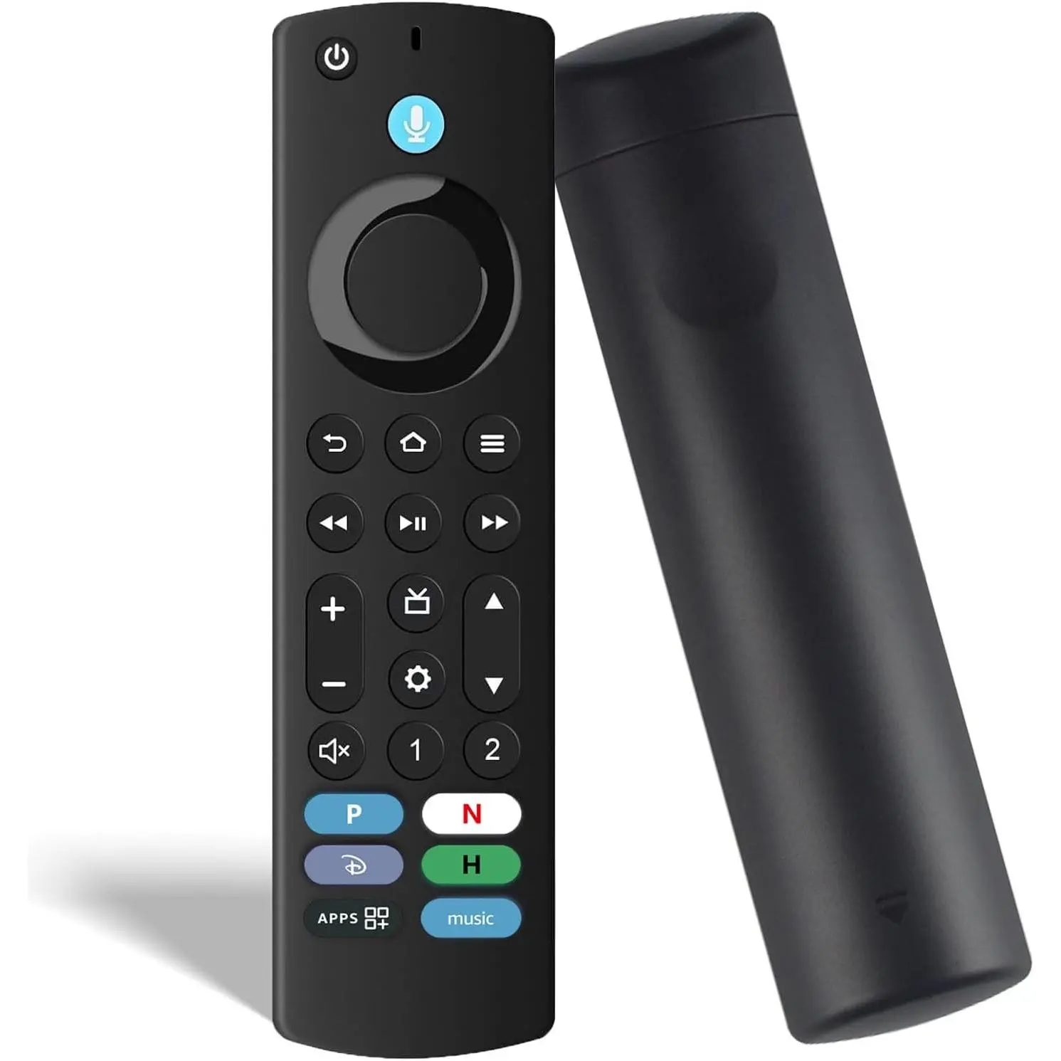 Remote with Voice for  Fire TV Stick & Cube (1st, 2nd, 3rd Gen) Media Device, Compatible with  Omni, 2-Series, 4-Series and  Brands Fire TV Edition  TVs