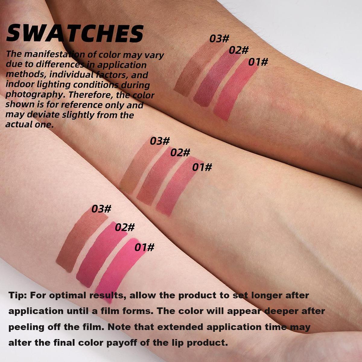 YOUNG VISION Lip Liner Pens Balm with Upgraded, Moisturizing Formula, 3 Counts/set Defines Lips with Smooth, Precise Color Makeup