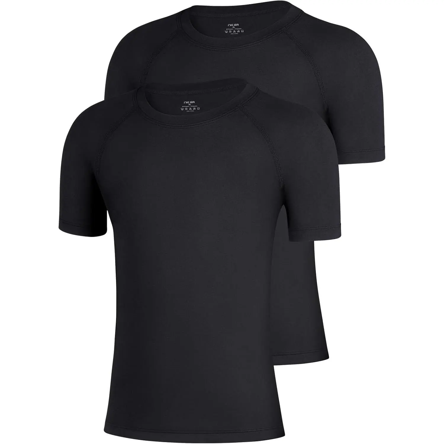 2/3 Pack Boys Compression Shirt Short Sleeve Undershirt Youth Athletic Shirt Basketball Football Base T-Shirt