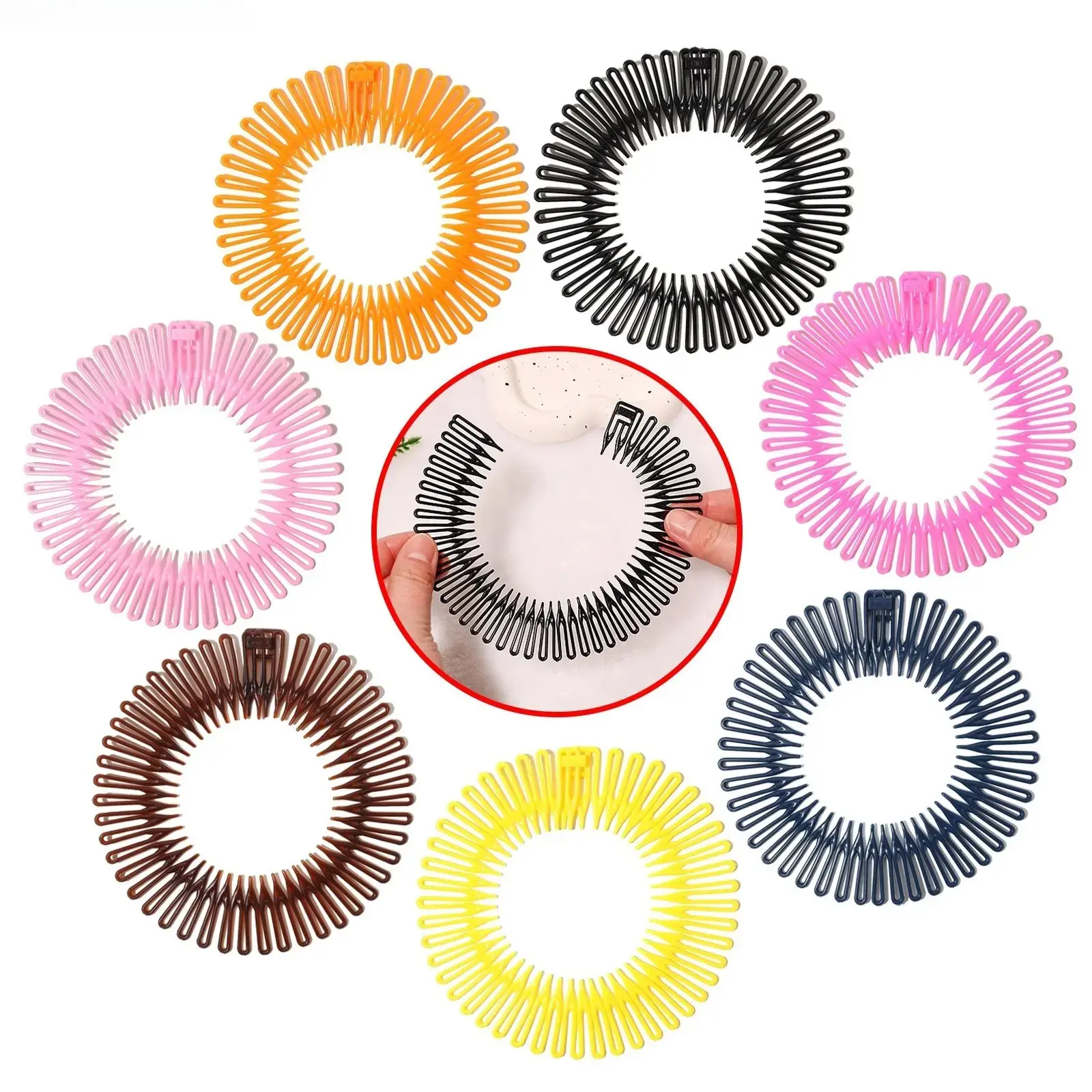 Women’s Sports Headband, Minimalist Spring Elastic Hair Band with Breathable Sweat Wicking Design, Lightweight Non Slip Athletic Hair Accessory for Gym, Running, Yoga, Outdoor Activities and Daily Wear
