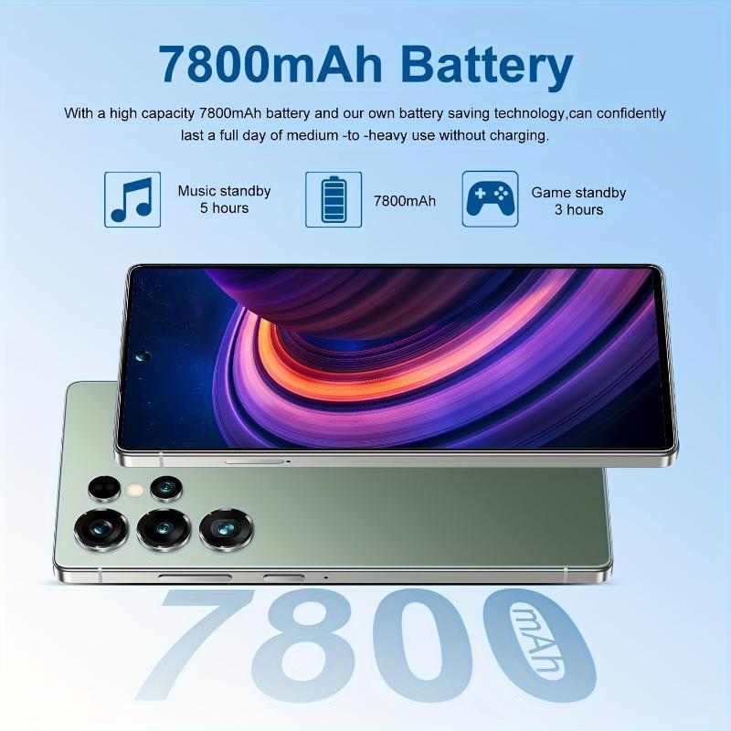 S25 Ultra Unlocked 5G Android 14 Smartphone.12GB+512GB,6.99" HD Display,68MP+108MPCam,7800mAh, Dual Card, Built-in Pen, FaceUnlock, , Case & Protector