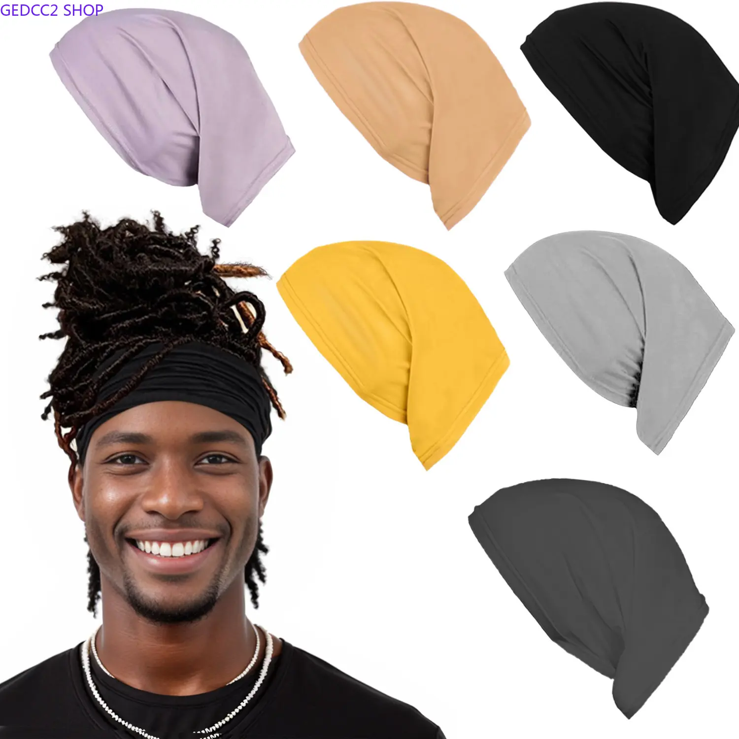 Elastic Milk Silk Magic Face Scarf Unisex, Convertible Neck Tube Head Wrap, Multi-Functional Backing Headscarf Stretchy Hat for Running Fishing Cycling Daily Use