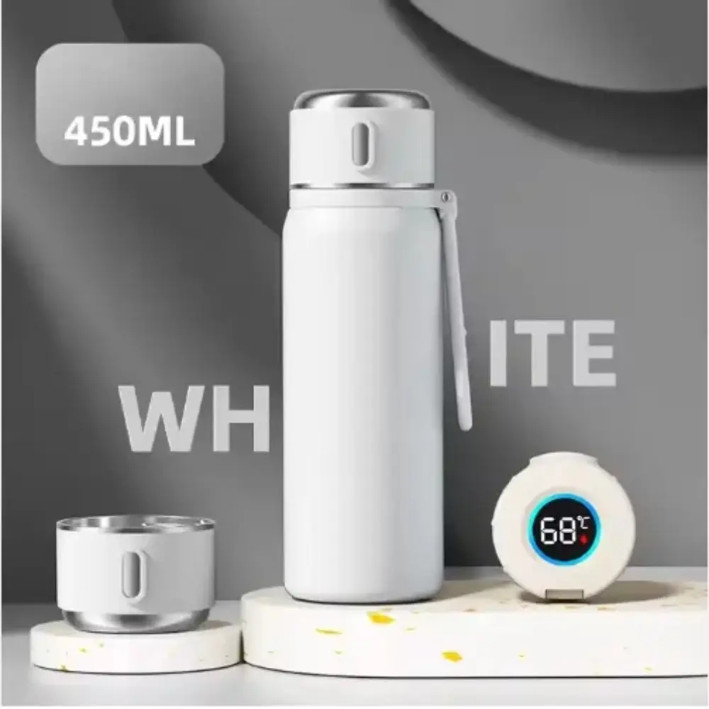 Upgrade Water Bottles 316 Stainless Steel Insulated Vacuum Bottle with A Travel Mug Cup, Wide Mouth Thermal Bottle, for Hot Drinks/cold Drinks, 24-hr Insulation Commute