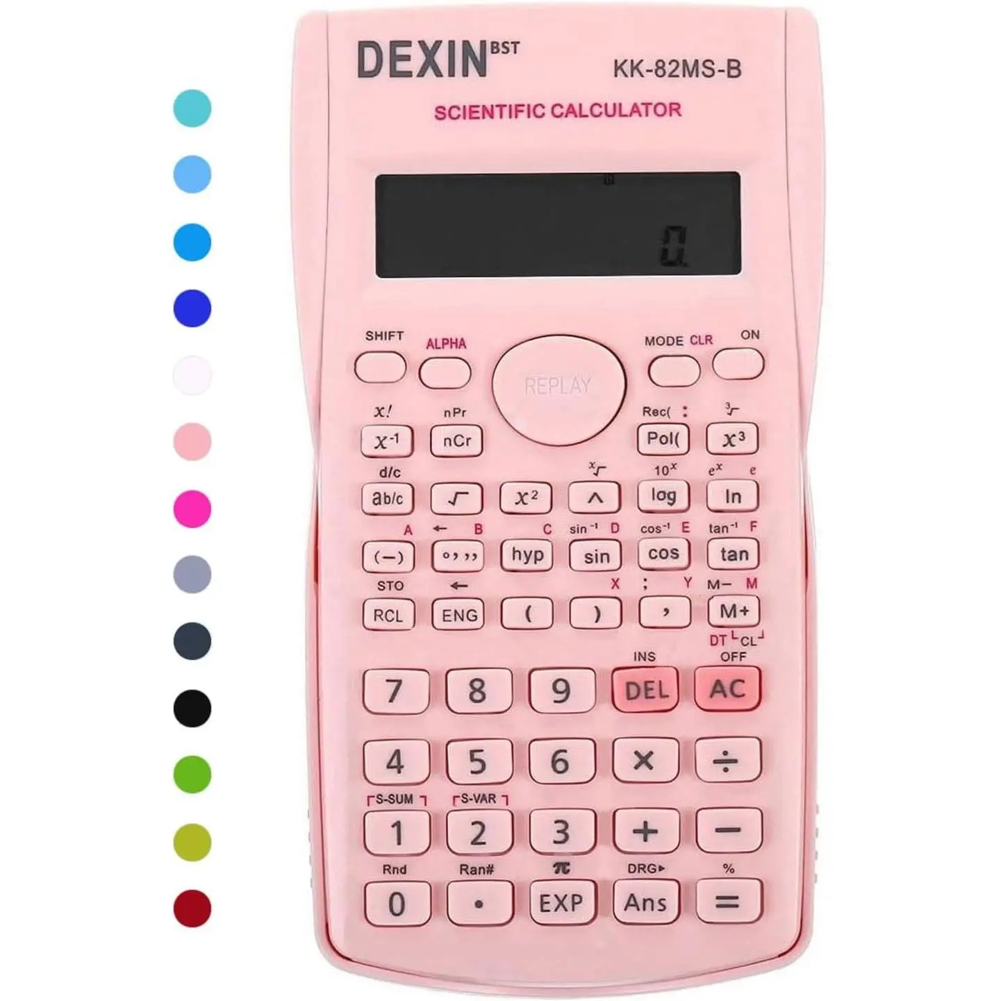 Scientific Calculators Desktop, Scientific Calculators for Students, Scientific Calculator 240 Functions 2 Line 10+2 Digits, Desk Math Calculator for School ()