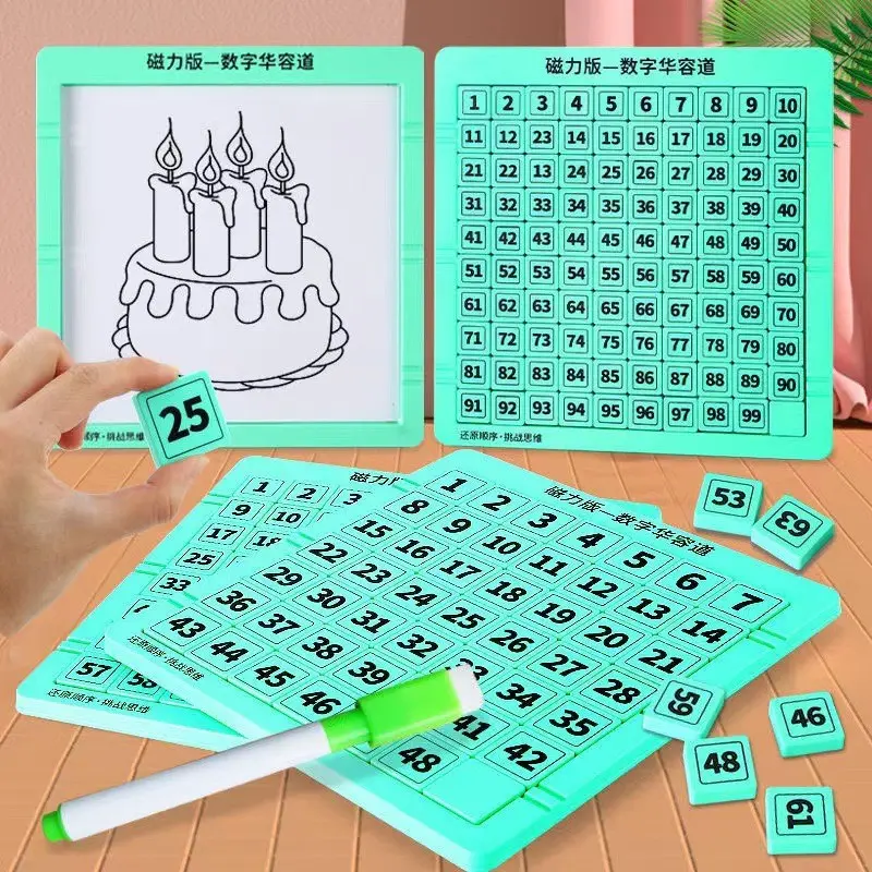 Magnetic Sliding Puzzle Toy, Brain Development Logic Game, Educational Magnetic Slider, Enhances Thinking Skills, Fun Intellectual Challenge, Logic Puzzles, Brain Teaser Puzzles