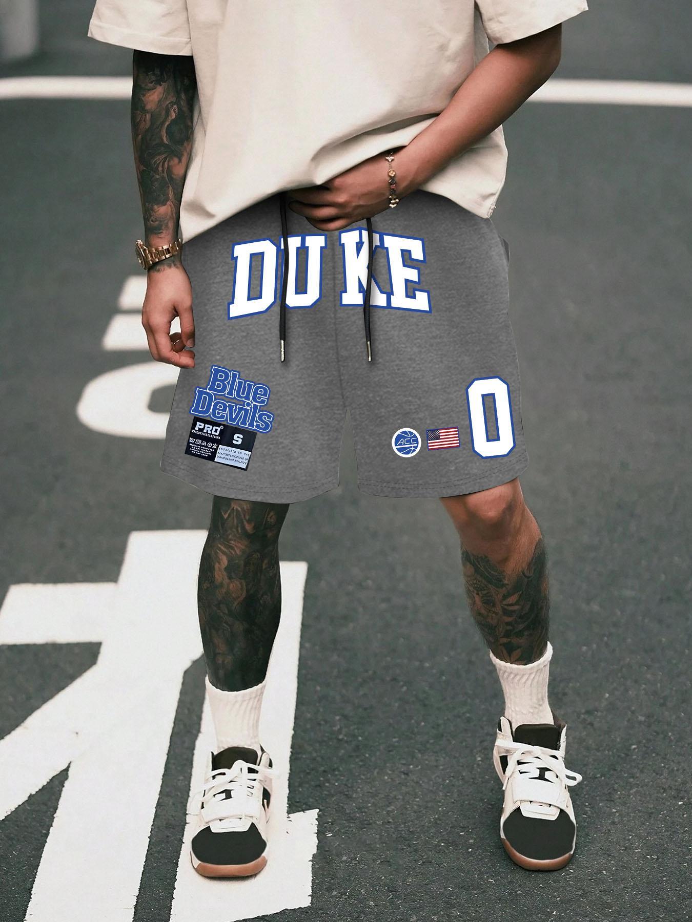 Men's Cartoon Graphic Print Shorts, Loose Casual Street Comfy Breathable Shorts, Men's Summer Bottoms for Daily Wear