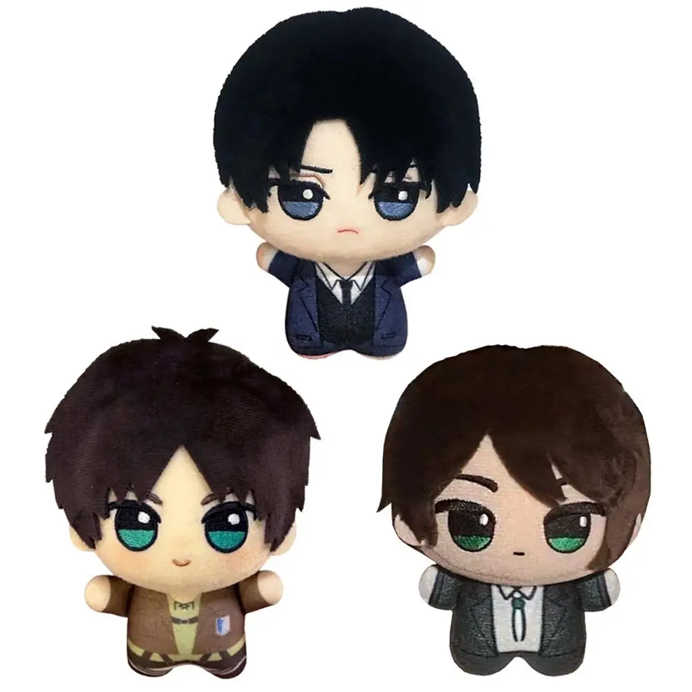 Titan Anime Huggable Collectible Soft Stuffed Plush Toy - Giant Eren Jaeger/Levi Figure with Starfish Body, Unisex Bag Pendant Keychain for Birthday Gifts, Anime & Manga Fans