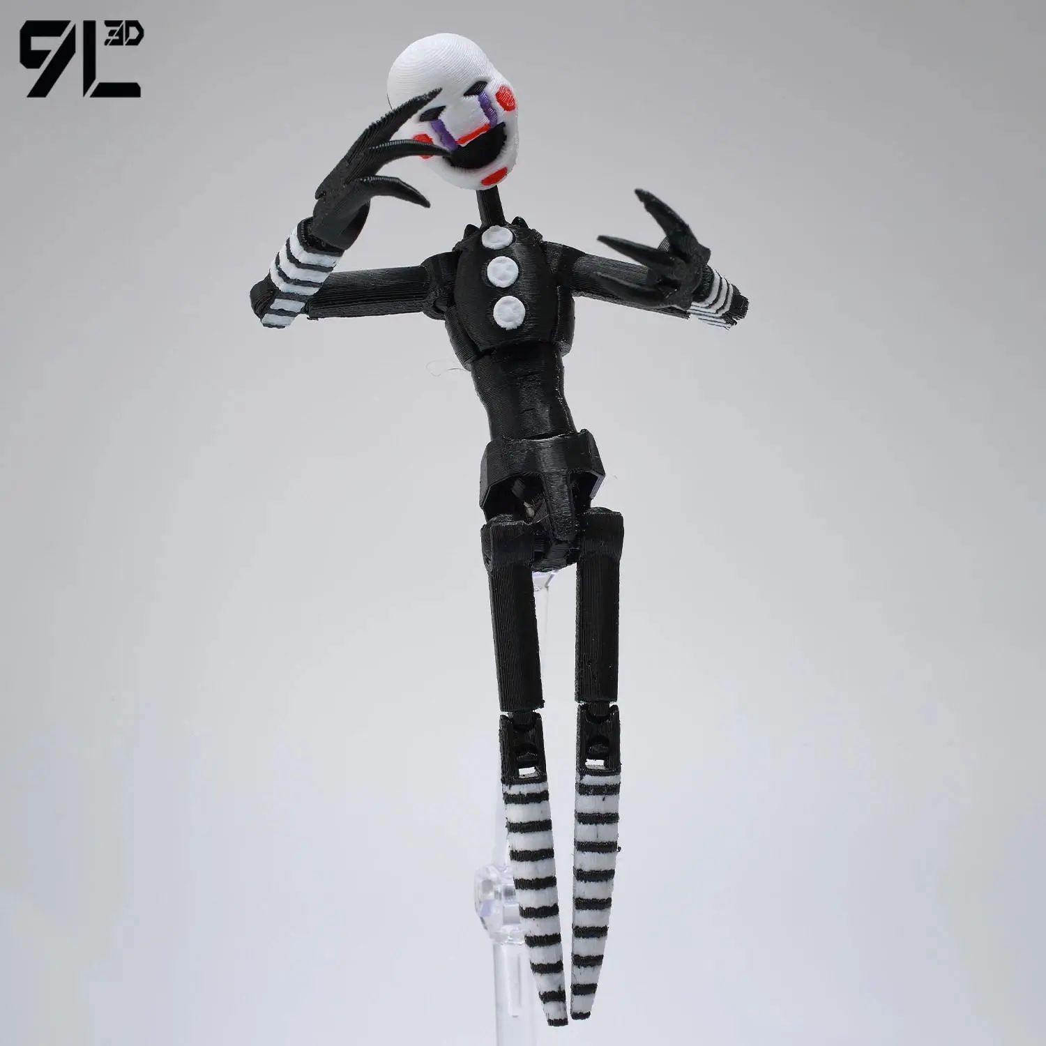 9L3D Printed Puppet Titan13 Five Nights Security Breach FNAF Action Figures Bear Midnight Harem Movable Joint Detachable Toy
