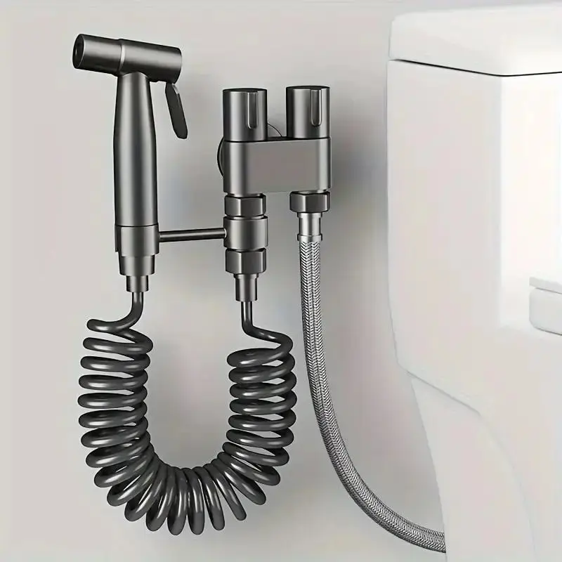 Cleaning Shower Head, Handheld Bidet Faucet Sprayer Set for Toilet, Toilet Wash Sprayer for Bathroom