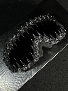 punk style irregular shaped sunglasses, trendy windproof ski goggles, fashion accessories for men & women for outdoor activities