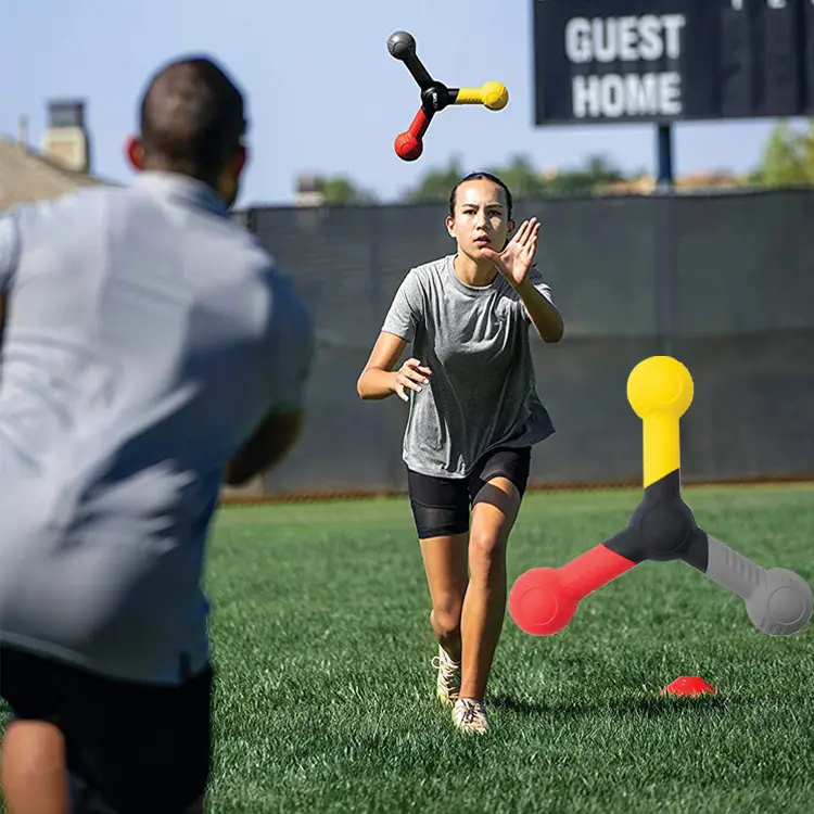Outdoor hand-eye coordination and reaction speed training tool, reaction training to improve agility, catching trainer