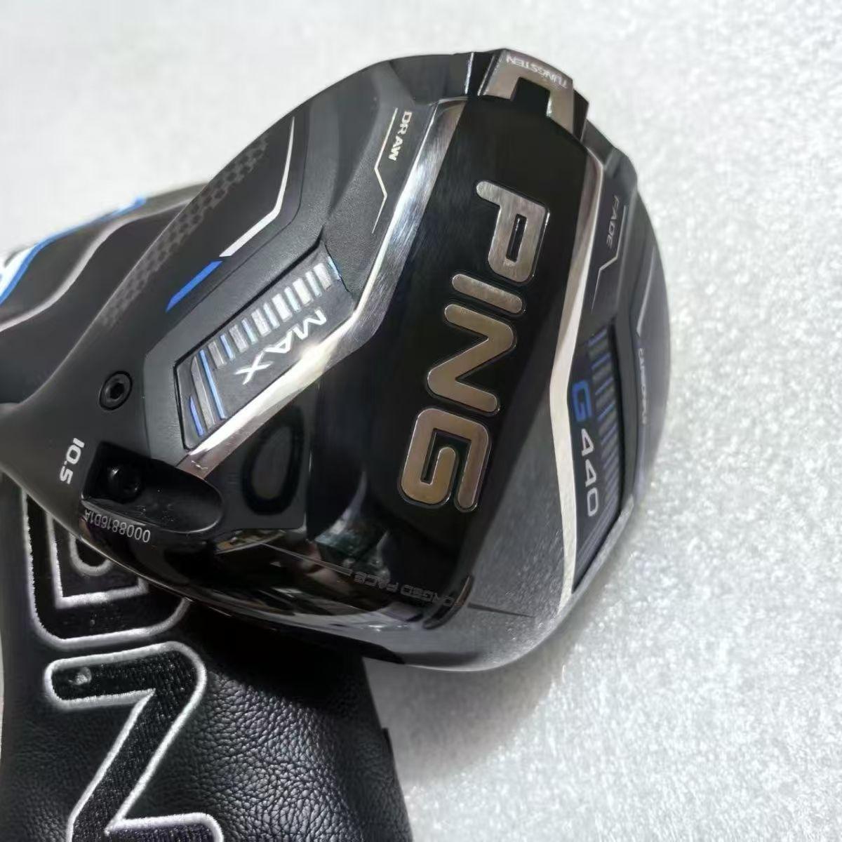 2026Engineered to achieve maximum distance and accuracy, the PING G440 MAX Driver is a standard 1-wood with a forgiving high-launch design, featuring a carbon fiber crown and tungsten weighting.