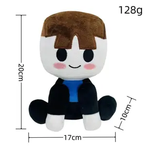 Hot Plush New Product Blox Buddies Cute Plush Toy Bacon Girl Peripheral Beside the pillow Giving Fans Gifts ﻿