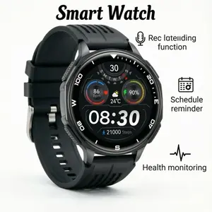 Professional Sports Smart Watch S99, Dual GPS + Barometer, 3atm Waterproof, 100+ Sport Modes, Heart Rate & Blood Oxygen Monitoring