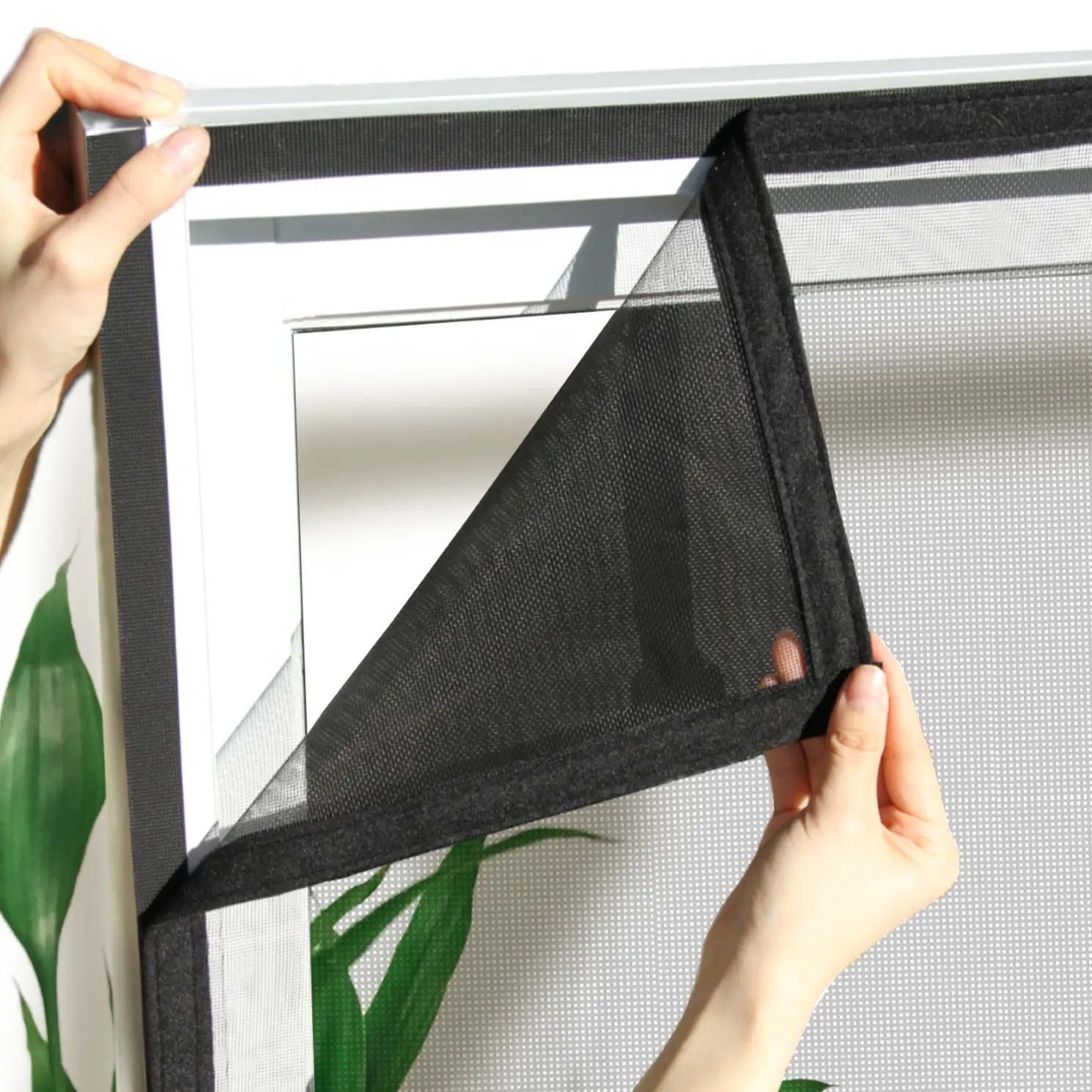 Insect-Resistant Fly Screen Mesh Net, Easy to Clean & Reusable, High Transparency, Effective Bug Barrier, 1pc