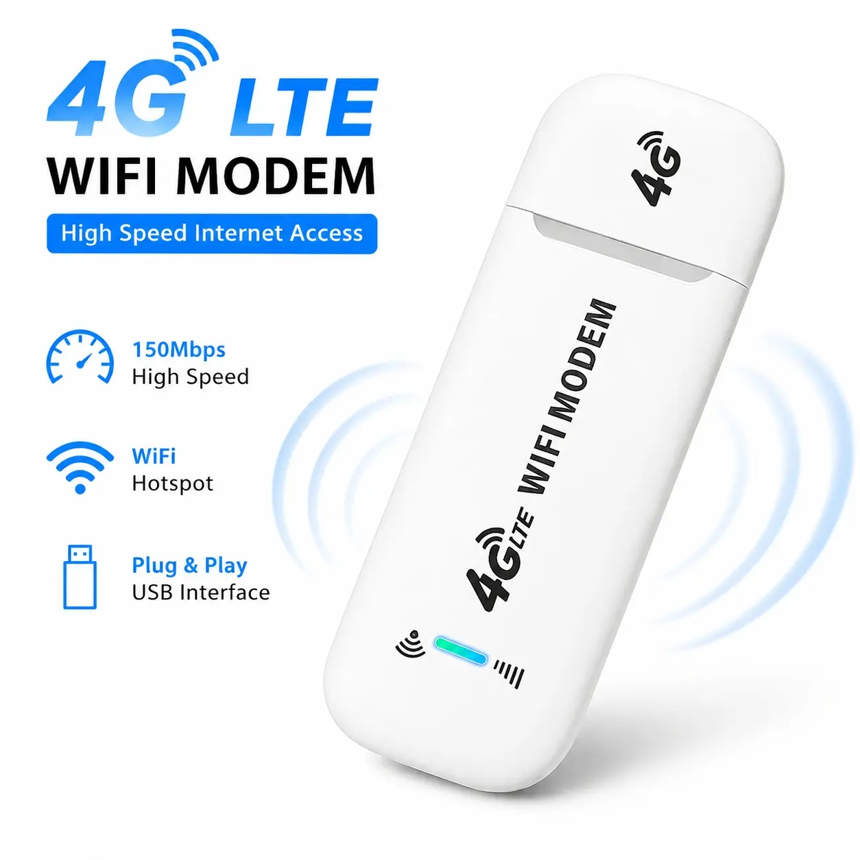 150Mbps Portable WiFi Router, 4G LTE Mobile Hotspot, Multi-device compatibility, Stable Signal Secure Network Pocket Mobile Hotspot Portable Wifi  for Europe Travel Business Home Use in Europe