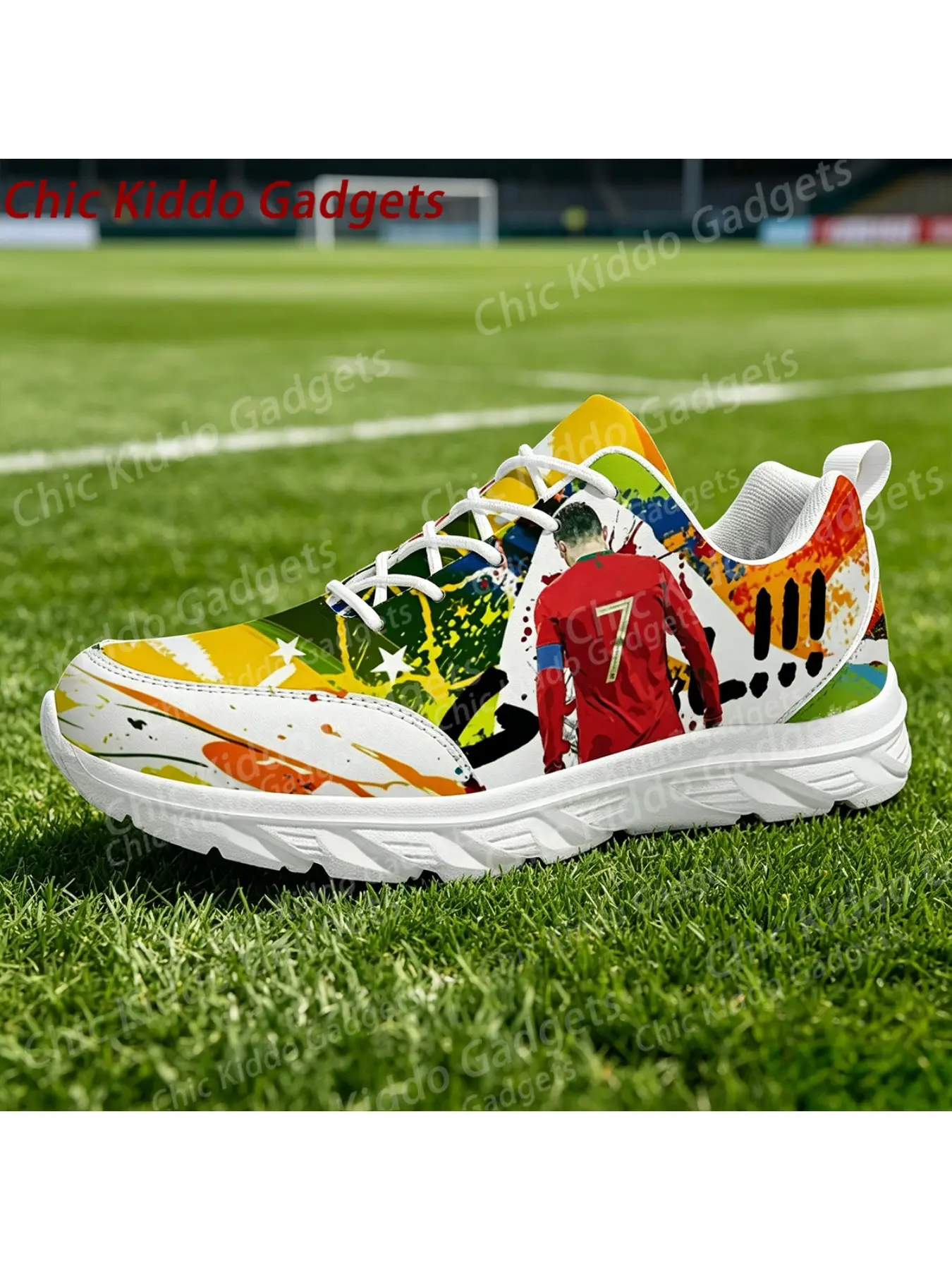 2026 Football Matches 7 GOAT Portuguese Republic Children Adult Shoes for Boys Girls Personalized Full Coverage Design Hot Selling Breathable Man Woman Universal Outdoor Lightweight Shoes Selection Gift