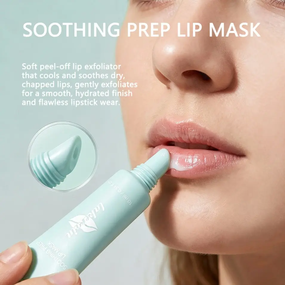 10ML Peeling Lip Mask, Soothing and Moisturizing Lip Care, Gentle Exfoliating Hydrating Lip Mask, Softening and Nourishing Lips, Lip Care Cosmetics