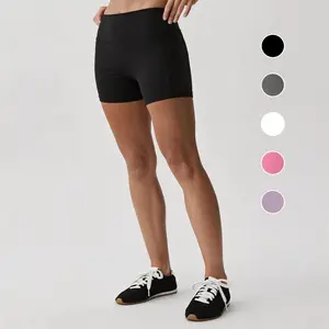 NELEUS 3 Pack Women’s Tummy Control Athletic Shorts, High Waisted Yoga Shorts with Storage Pockets