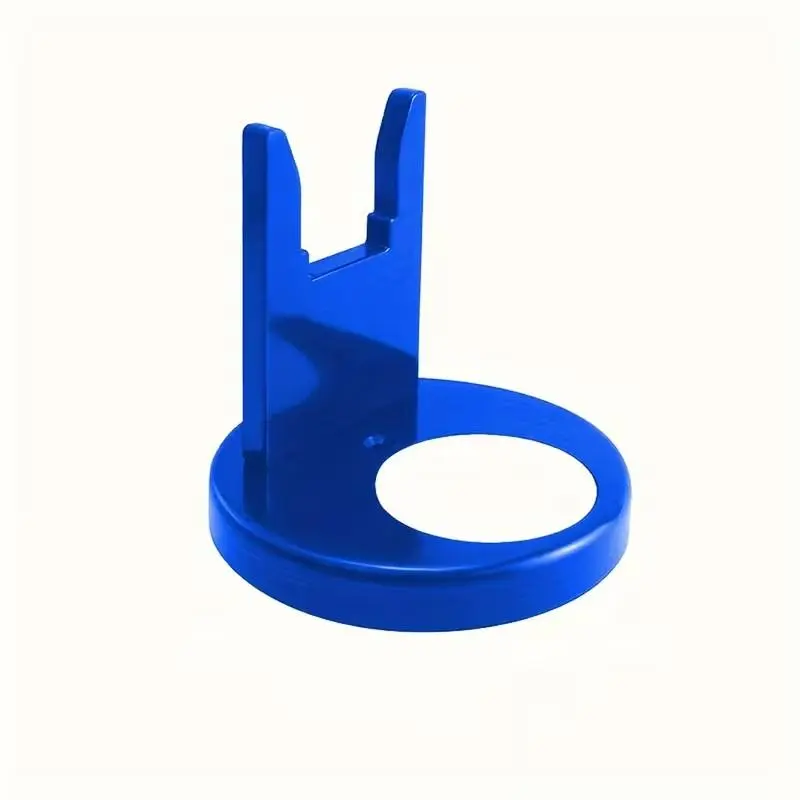 Plastic Hot Glue Gun Holder with Sturdy Base - Organizer for Craft Tools, DIY Supplies, and Home Repair Accessories, White and Blue Design, Durable PP Material, Craft Tool Organizer | Sleek Design | Durable Plastic, Glue Gun Accessories