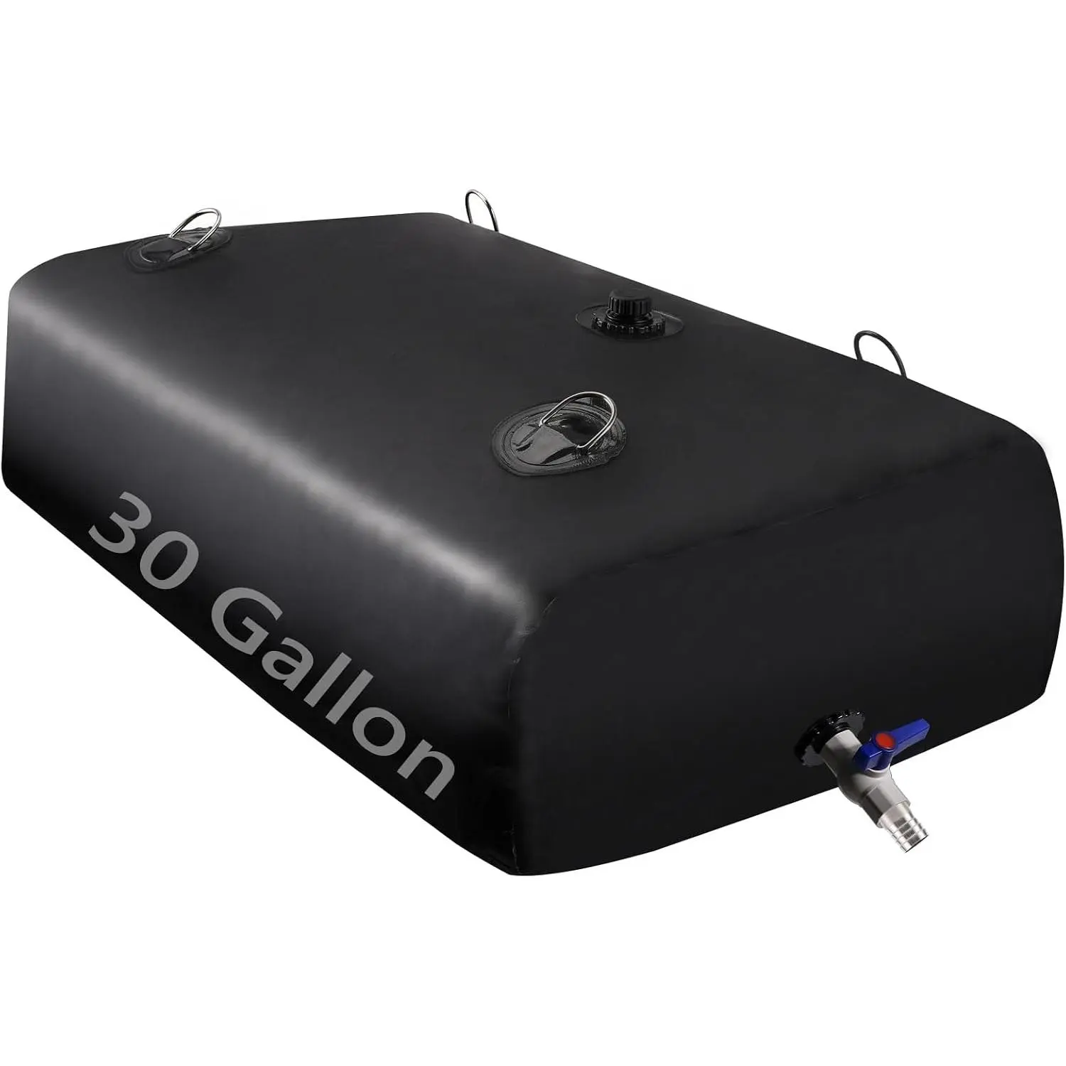 Water Tank, Water Storage Bladder, Portable Water Tank, Water Bladder Tank, Large Water Storage, Water Storage Containers for Camping, Garden, Emergency Water Storage Black