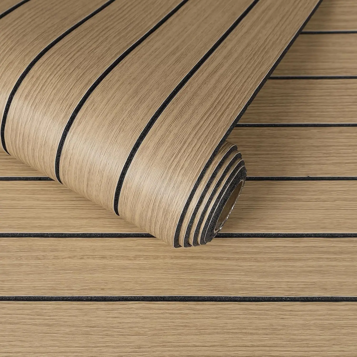 Light Oak Tan Slat Wall Paneling Peel and Stick Wooden Wall Panel for Kitchen  Backsplash Self Adhesive Removable Flexible  Panels 12"x79"    Slat Wallpaper for Bedroom