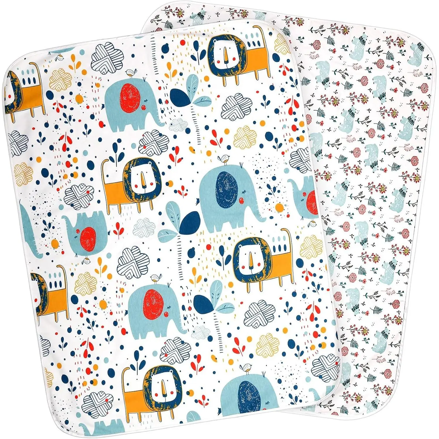 2 Pack 31"x40" Washable Waterproof Bed Pads – Large Incontinence Mattress Protector for Babies, Kids, Adults & Pets(Gift)