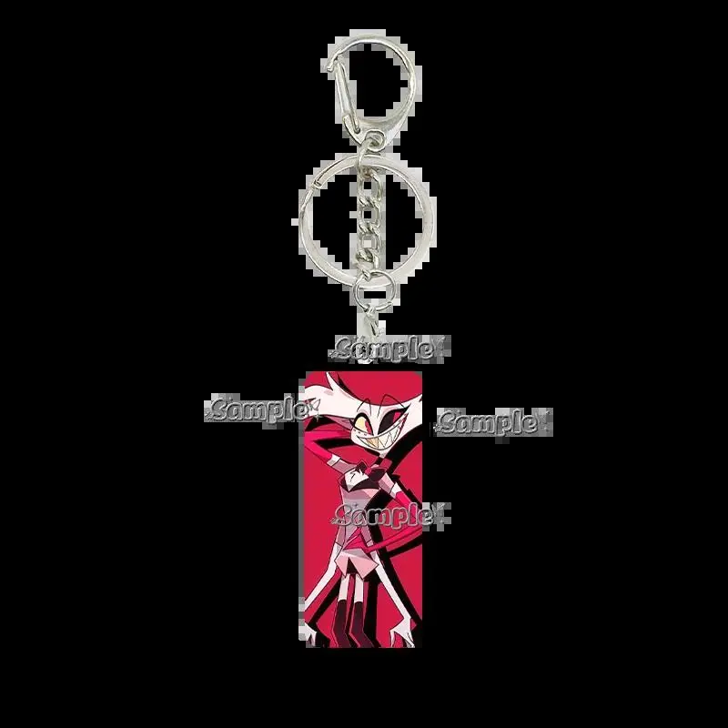 Fashion Anime Hazbin Hotel Moxxie Millie Collectible Acrylic Keychain, Backpack Key Ring Pendant Ornament Charm for Men and Women, Collectibles