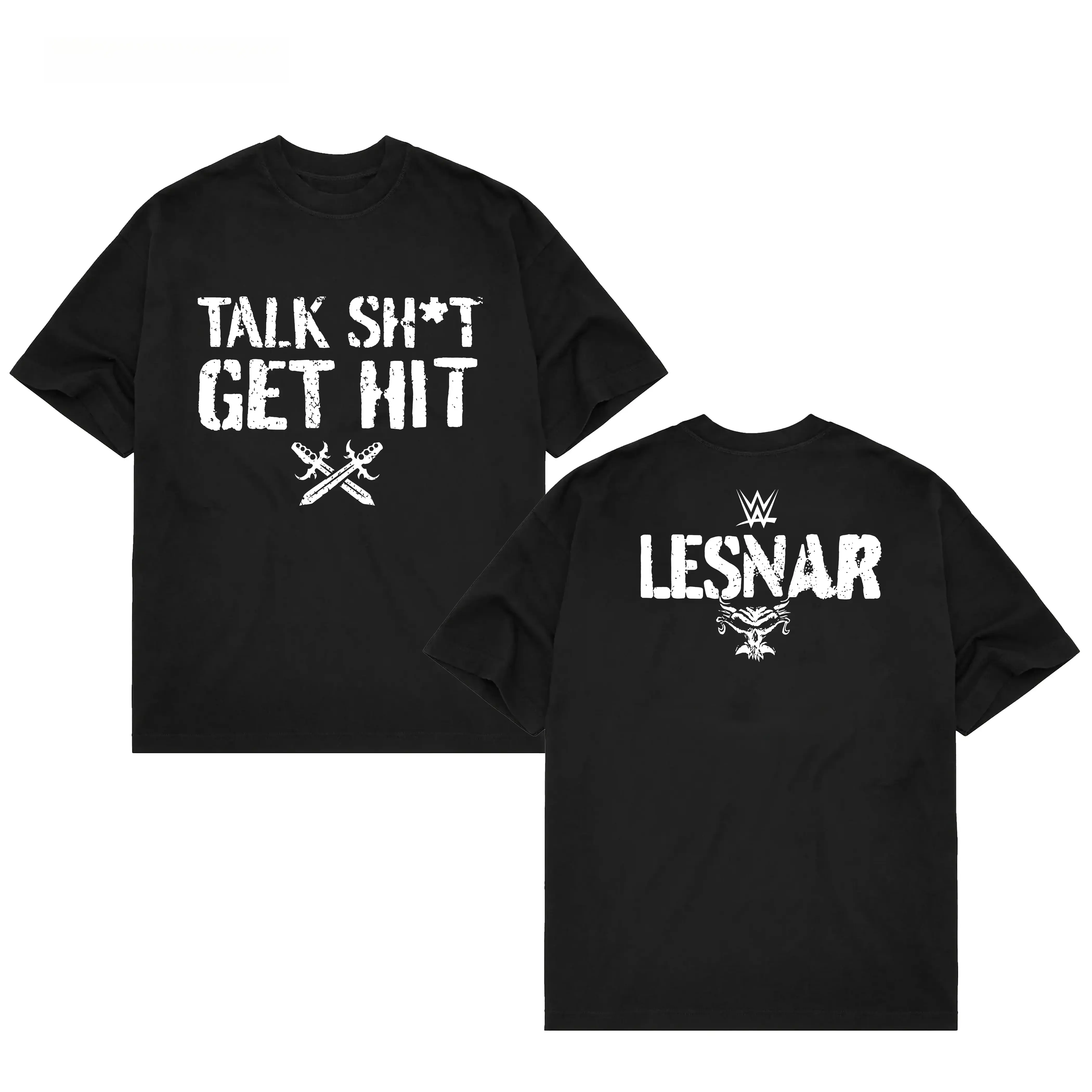 [Sale Up To 50%]UnisexBrock Lesnar Talk Sh*t Get Hit T-Shirt, WWE Legend Tee, Vintage Wresting Shirt, Wrestling Gift, Sports Shirt Menswear Top