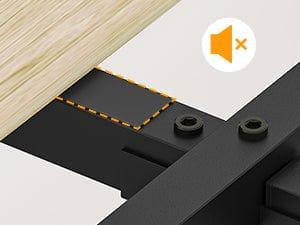 PU Leather Upholstered LED Bed Frame with 2 Nightstands White Bedframe Bedroom Furniture Headboard