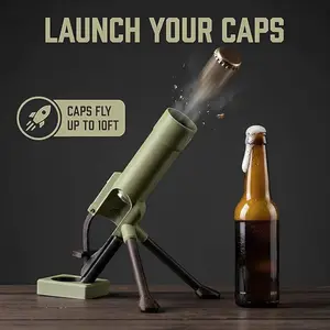 Bottle Opener, Perfect Gift for Military Enthusiasts, Desktop Decor, Ideal for Men's Room, Festive Holiday Present, Decorative Bottle Opener