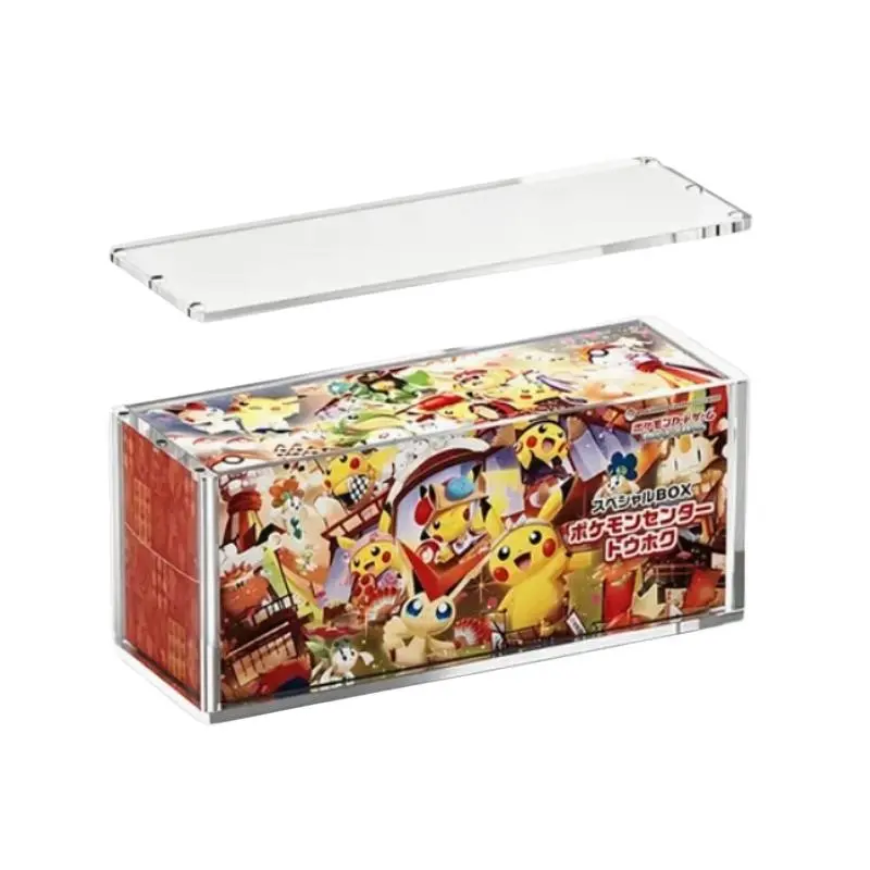 Acrylic Protection Case for Northeast, Fukuoka, Hiroshima Reinforcement Boxes, 5mm Thick Display Lid with 6 Strong Magnets, Durable Storage Cover, Clear Containers