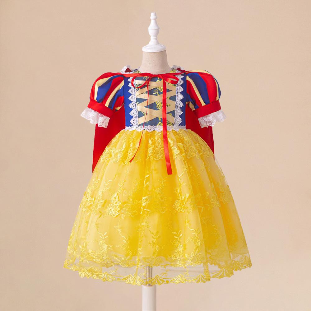 New(New)102 Baby Girls Princess Dress Fairy Tale Cosplay Costume Birthday Party Dresses Fancy Party Performance Adele