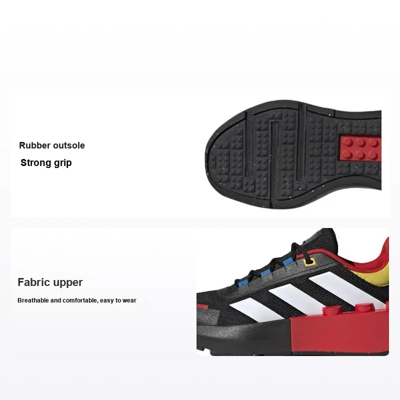 LEGO x adidas Tech Runner Big Kid 'Black Red' HP5882