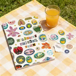 5 Pack Thank You Stickers – Colorful alphabet-themed decorative labels for gift wrapping, holiday presents, envelopes and packaging. Rectangle self-adhesive stickers for small businesses, party favors, crafts and special occasions.5 Pack Thank You Sticker