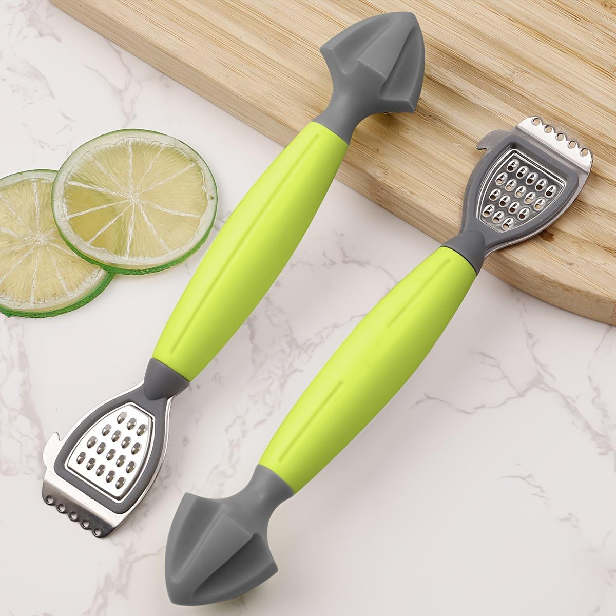 1pc Multifunctional Lemon Zester & Juicer with Integrated Bottle Opener