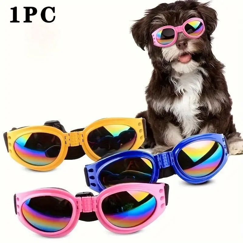 Pet Sunglasses for Dogs, Cool and Funny Design, UV Protection, Perfect for Photoshoots, Travel Accessories, Cute Pet Gear