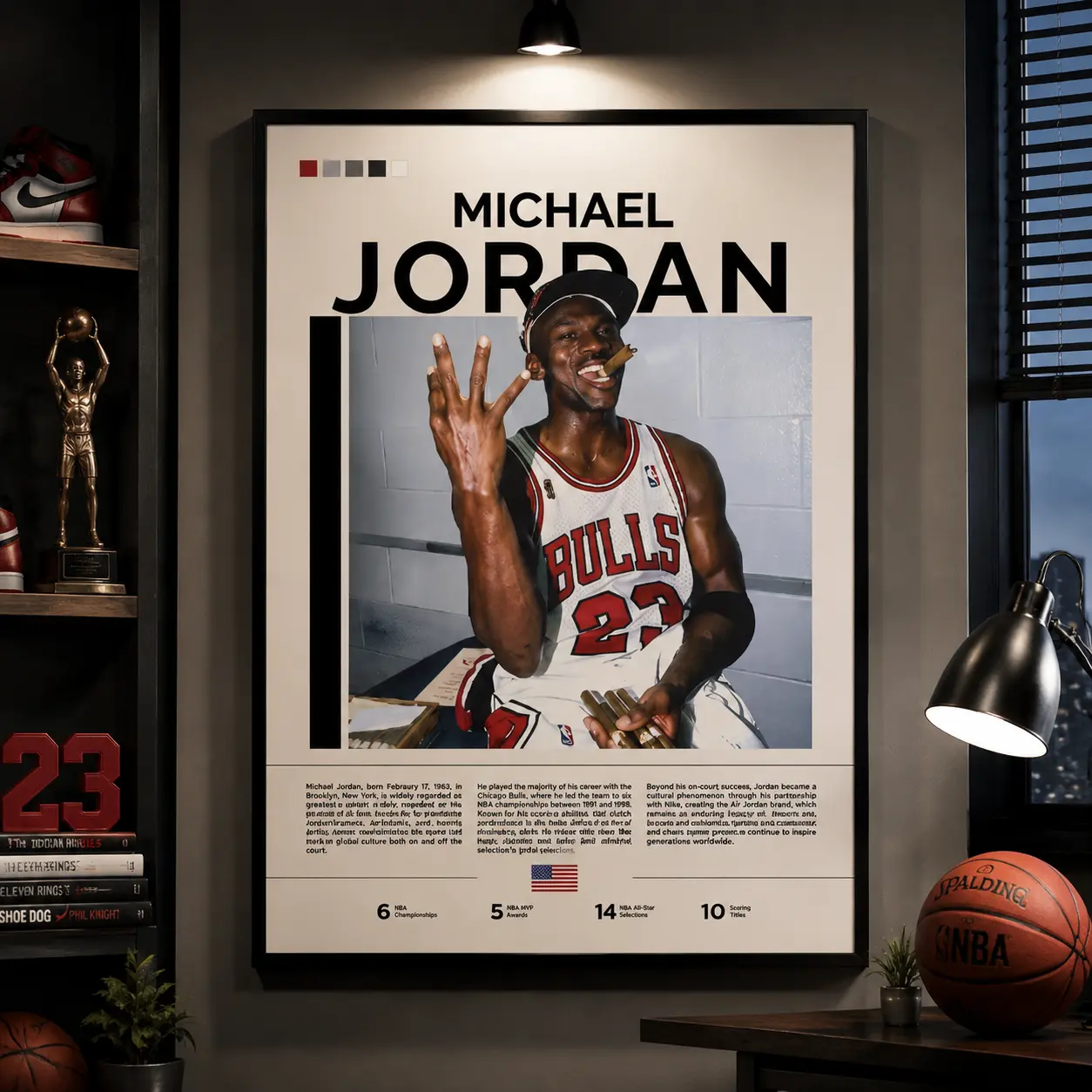 Michael Jordan Poster, Chicago Bulls Wall Art, Bulls Print, NBA Wall Art, Gift For Basketball Fan, Stadium Art michael jordan poster stadium wall poster basketball fan gift sports fan wall decor stadium wall decor basketball fan poster