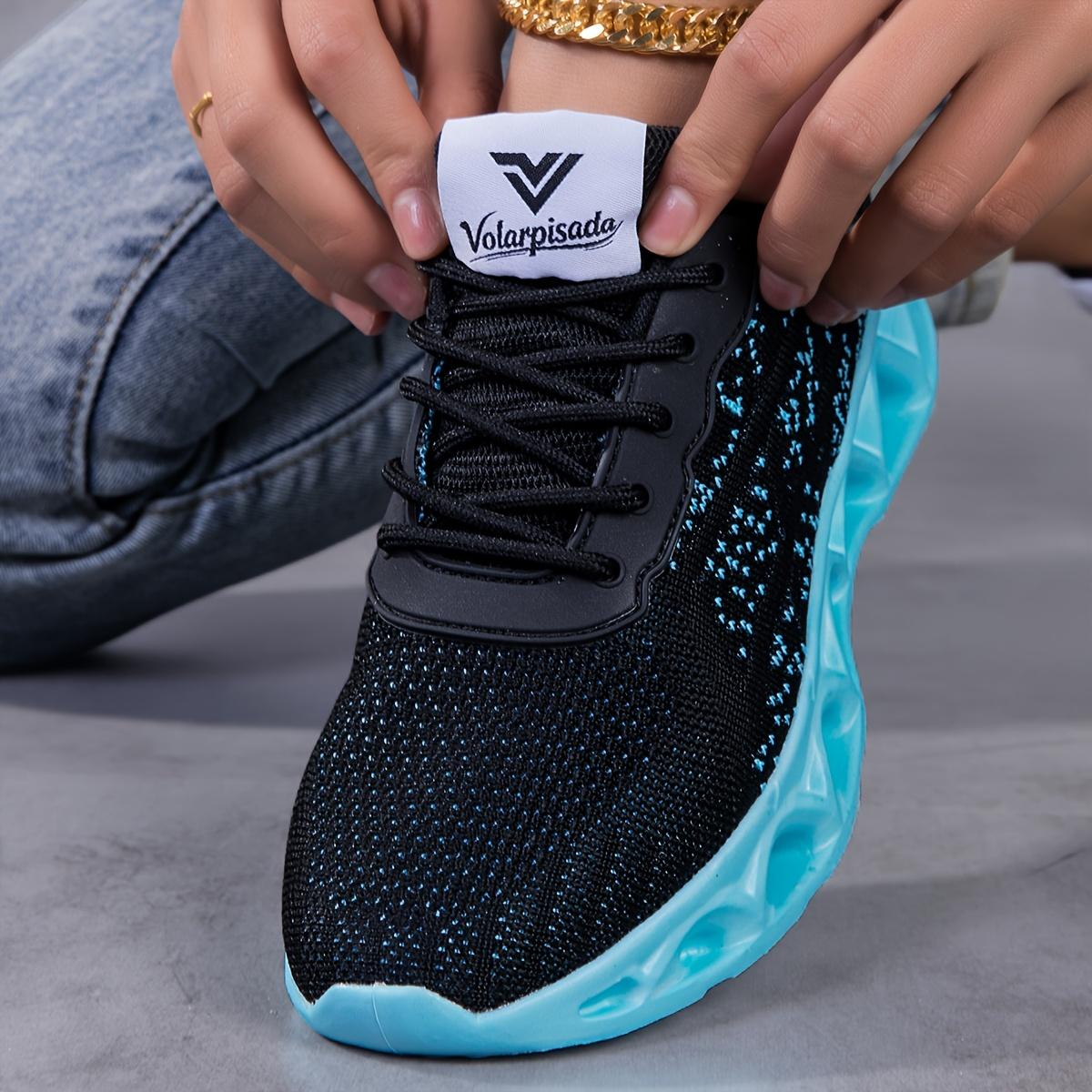 Hollow-out thick sole women's running shoes casual shoes, women's sneakers fashionable walking shoes, comfortable ankle sock shoes slip-on running shoes, non-slip breathabletennis shoes, air cushion shock absorption gym workout sneakers.