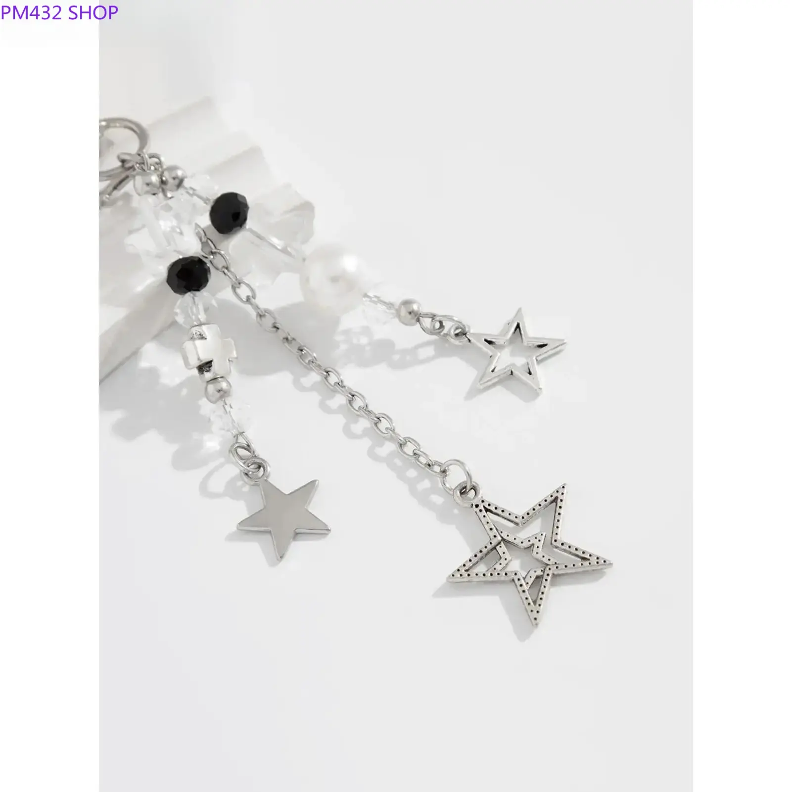 Stainless Steel Star Keychain - Cute, Casual, Elegant Fashion Accessory for Women, Bag & Key Charm, Birthday Gifts Idea with No Excessive Decor