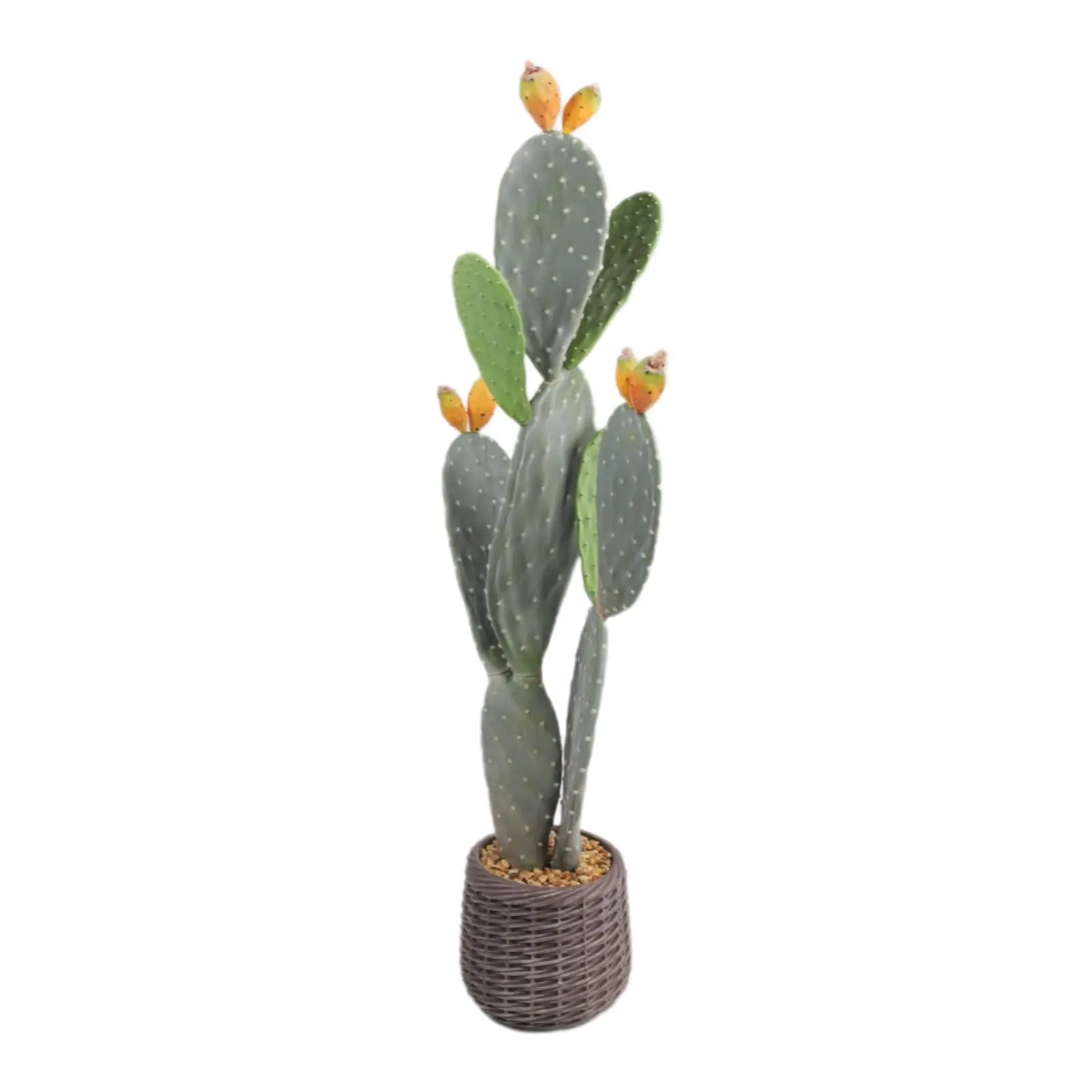Garvee Artificial Cactus Potted Plant 42" Tall Realistic Lifelike Saguaro for Indoor and Outdoor Decoration in Home, Office, Shop, Garden, Balcony, Patio, and Entranceway
