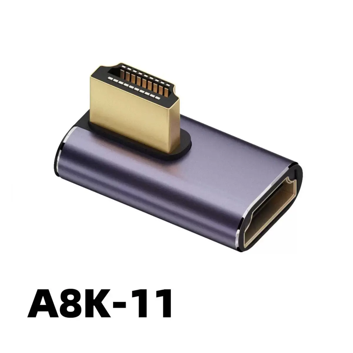 A8k-11 Adapter for Phone/tablet/laptop Hdtv, 8k@60hz High Definition Video Streaming, Screen Mirroring Converter, 5v Low Power Consumption