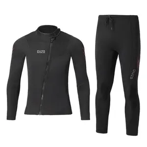 3mm Split Wetsuit for Men Women Cold Proof Warm Top Pants Snorkel Surf Winter Swim Outfit