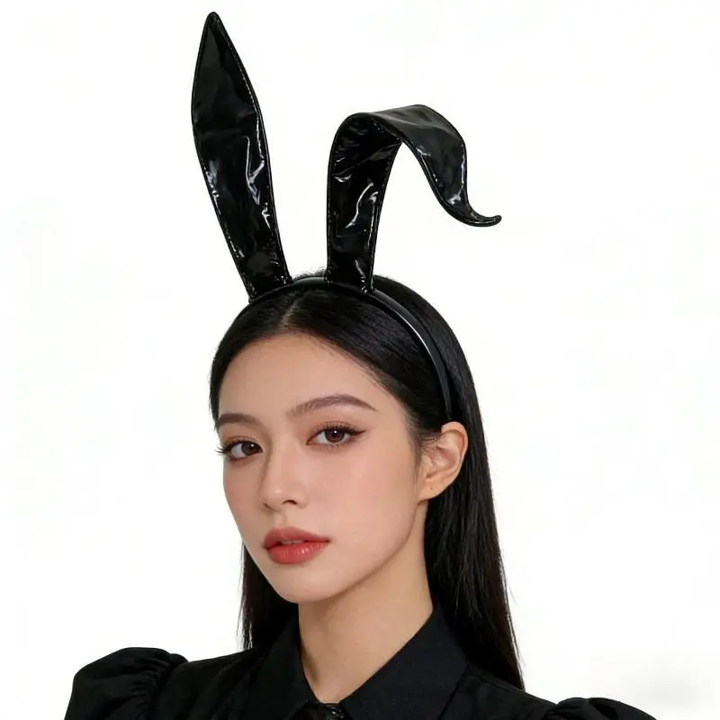 Women's Poseable Bunny Ear Headband, Bendable Wire Rabbit Ears Hairband