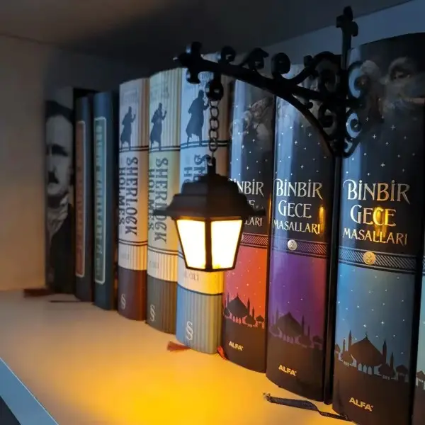 Decorative Bookshelf Lighting library lantern decoration bookshelf lighting