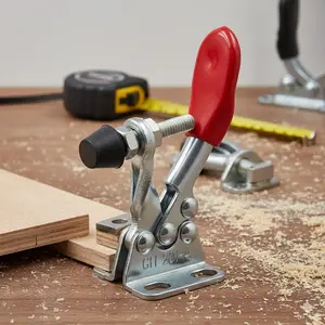 Premium Metal Quick Clamp Set - Essential Tool for Woodworking, CNC Machining, and DIy Projects. Durable & Versatile for Professionals & Hobbyists. Perfect for Home Renovation, Crafting, and Christmas Gifts. Boost Efficiency with Multi-Function Clamping.